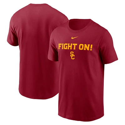 Men's Nike Cardinal USC Trojans 2025 Sideline Mantra Performance T-Shirt