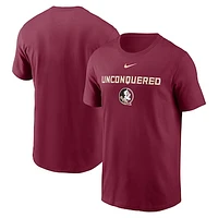 Men's Nike Garnet Florida State Seminoles 2025 Sideline Mantra Performance T-Shirt