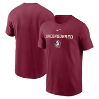 Men's Nike Garnet Florida State Seminoles 2025 Sideline Mantra Performance T-Shirt