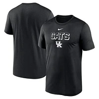 Men's Nike Black Kentucky Wildcats 2025 Sideline Legend Performance T-Shirt