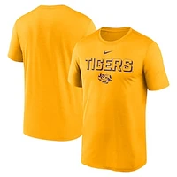 Men's Nike Gold LSU Tigers 2025 Sideline Legend Performance T-Shirt