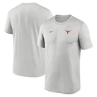 Men's Nike Texas Longhorns 2025 Sideline Small Logo Legend Performance T-Shirt