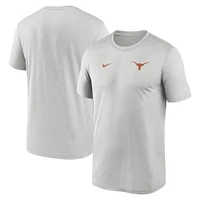 Men's Nike Texas Longhorns 2025 Sideline Small Logo Legend Performance T-Shirt
