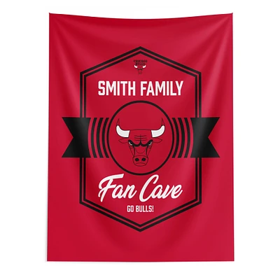 The Northwest Group Chicago Bulls 50" x 60" Personalized Wall Hanging