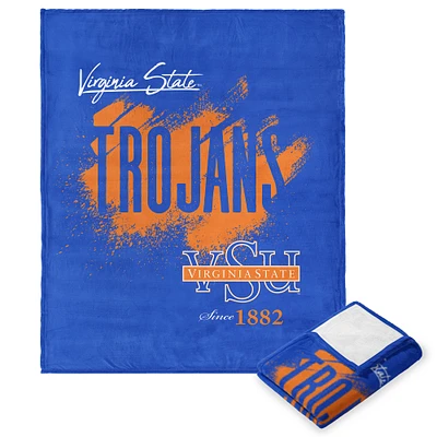 The Northwest Group Virginia State Trojans 50" x 60" Tradition Silk Touch Throw Blanket