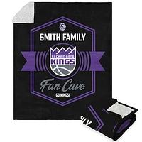 The Northwest Group Sacramento Kings 50" x 60" Personalized Silk Touch Sherpa Throw Blanket