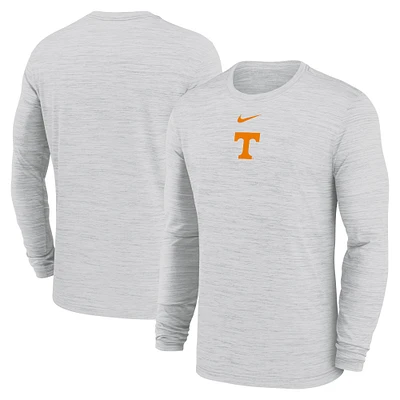 Men's Nike Tennessee Volunteers 2025 Sideline Velocity Performance Long Sleeve T-Shirt