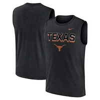 Men's Nike Black Texas Longhorns Primetime Tricode Legend Performance Tank Top