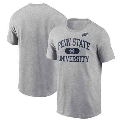 Men's Nike Heather Charcoal Penn State Nittany Lions Legacy Alma Mater T-Shirt