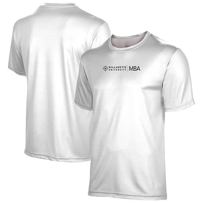 Men's ProSphere White Willamette Bearcats Graduate School of Management T-Shirt