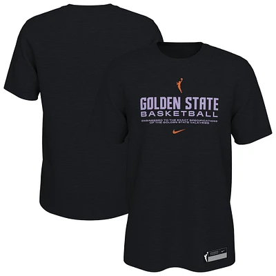 Men's Nike  Black Golden State Valkyries On-Court Legend Essential Practice Performance T-Shirt