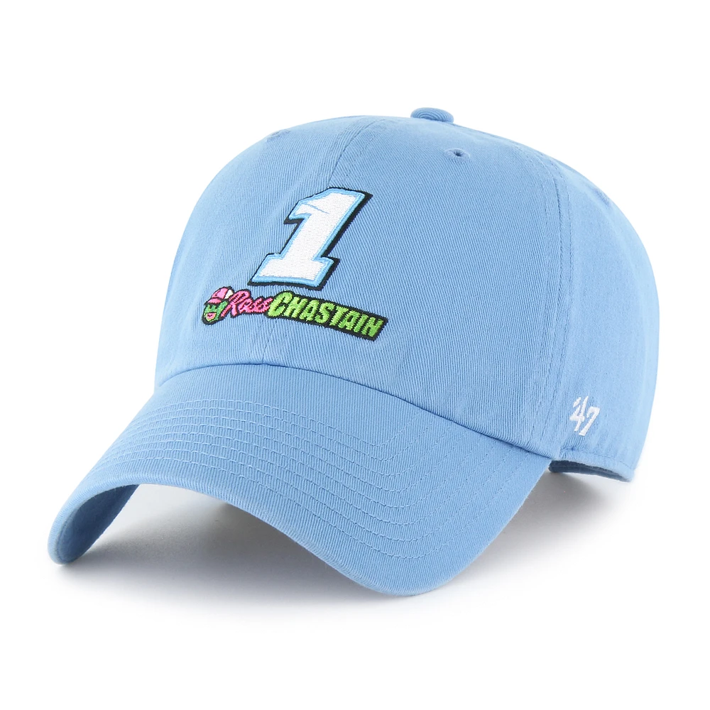 Men's '47 Blue Ross Chastain Clean Up Adjustable Hat