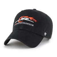 Men's '47  Black JR Motorsports  Clean Up Adjustable Hat