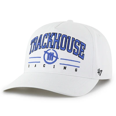 Men's '47  White TRACKHOUSE RACING Hitch Adjustable Hat