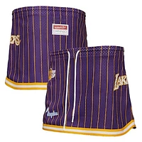Women's Mitchell & Ness x DANNIJO  Purple Los Angeles Lakers  Micro Skirt