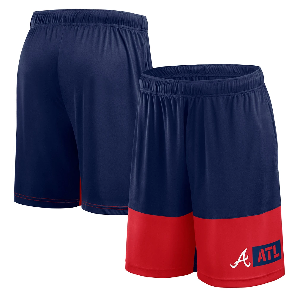 Men's Fanatics Navy Atlanta Braves Best of the Shorts
