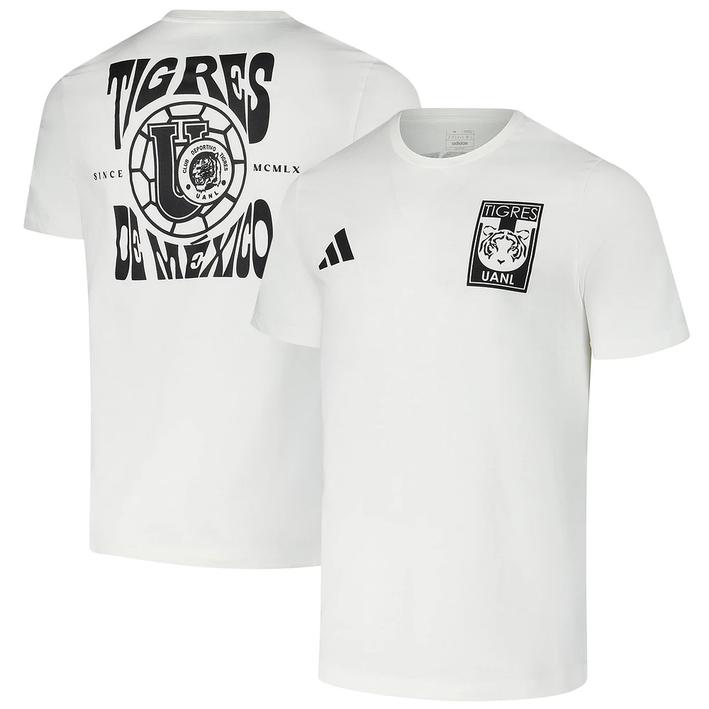 Men's adidas White Tigres UANL De Mexico T-Shirt