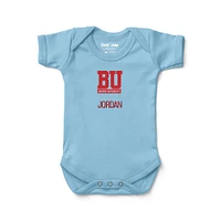 Newborn & Infant Chad Jake Boston University Personalized Team Logo Bodysuit