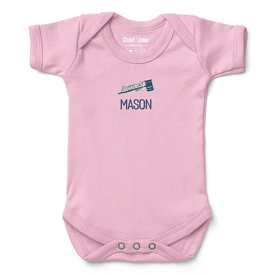 Newborn & Infant Chad Jake Brandeis University Judges Personalized Team Logo Bodysuit