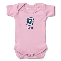 Newborn & Infant Chad Jake Creighton Bluejays Personalized Team Logo Bodysuit