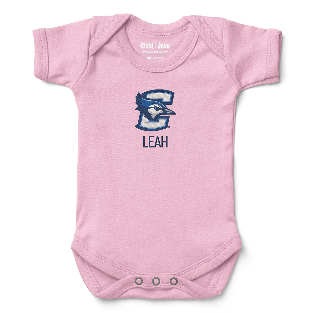 Newborn & Infant Chad Jake Creighton Bluejays Personalized Team Logo Bodysuit