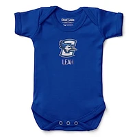 Newborn & Infant Chad Jake  Royal Creighton Bluejays Personalized Team Logo Bodysuit