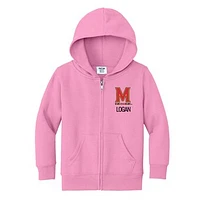Toddler Chad & Jake Maryland Terrapins Personalized Full-Zip Hoodie
