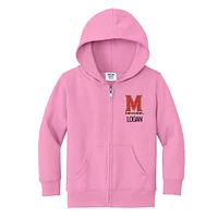 Toddler Chad & Jake Maryland Terrapins Personalized Full-Zip Hoodie