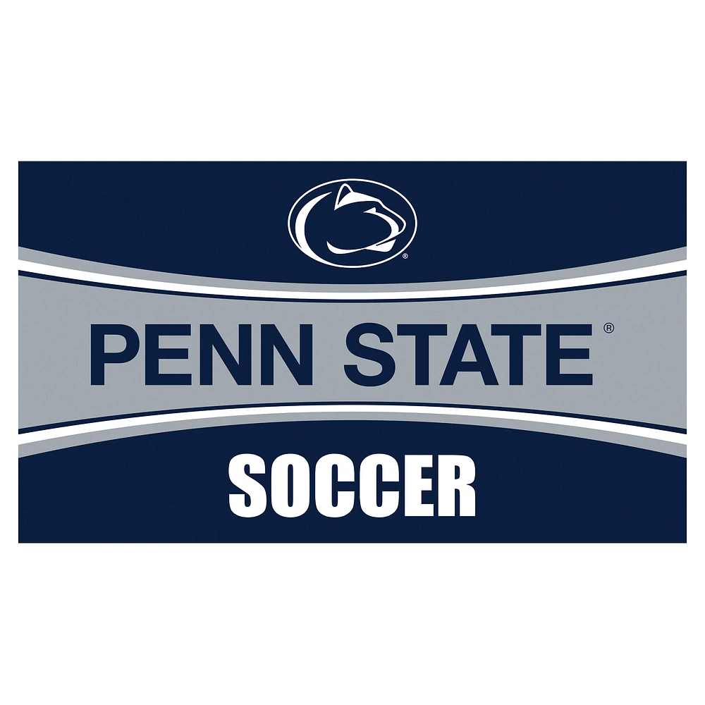 Penn State Nittany Lions 28" x 16" Soccer Trapper Door Mat