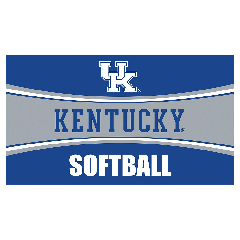 Kentucky Wildcats 28" x 16" Softball Trapper Door Mat