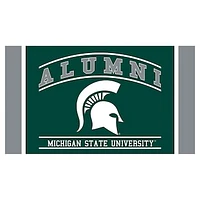 Michigan State Spartans 28" x 16" Alumni Turf Door Mat