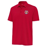 Men's Antigua Red New York Bulls Whirl Polo