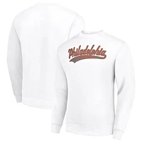 Men's Starter  White Philadelphia Flyers Tailsweep City Pullover Sweatshirt