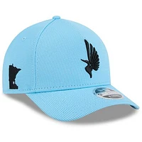 Men's New Era Light Blue Minnesota United FC 2025 Jersey Hook 9FORTY M-Crown Adjustable Hat