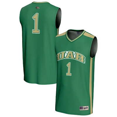 Unisex GameDay Greats #1 Green UAB Blazers Lightweight Collegiate Basketball Fashion Jersey