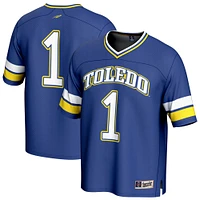 GameDay Greats #1 Navy Toledo Rockets Lightweight Collegiate Football Fashion Jersey