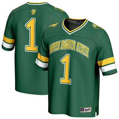 GameDay Greats #1 Green NDSU Bison Lightweight Collegiate Football Fashion Jersey