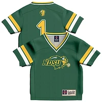 Toddler GameDay Greats #1 Green NDSU Bison Lightweight Collegiate Football Fashion Jersey