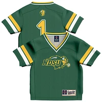 Toddler GameDay Greats #1 Green NDSU Bison Lightweight Collegiate Football Fashion Jersey