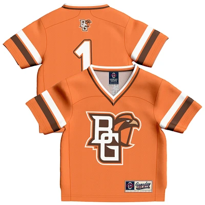 Toddler GameDay Greats #1 Orange Bowling Green St. Falcons Lightweight Collegiate Football Fashion Jersey