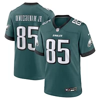 Men's Nike Albert Okwuegbunam Jr. Midnight Green Philadelphia Eagles Team Game Jersey