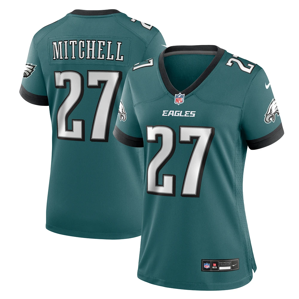 Women's Nike Quinyon Mitchell Midnight Green Philadelphia Eagles Team Game Jersey