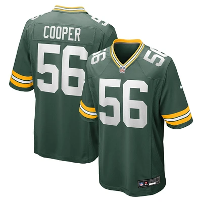 Men's Nike Edgerrin Cooper  Green Bay Packers Game Jersey