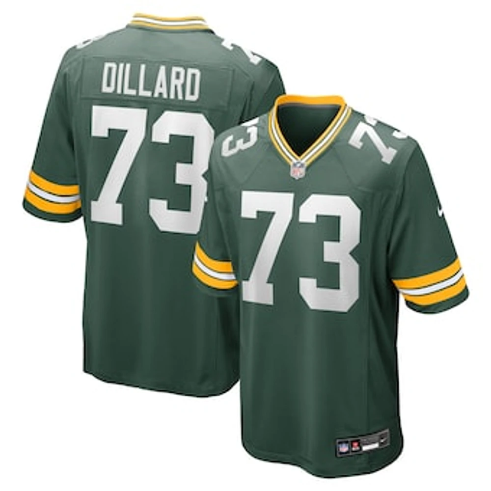 Men's Nike Andre Dillard  Green Bay Packers Game Jersey