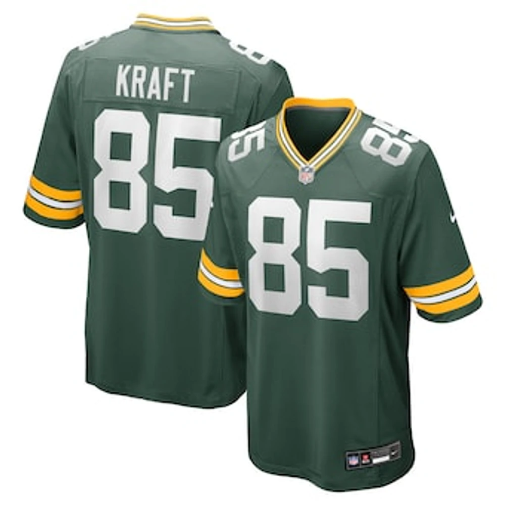 Men's Nike Tucker Kraft  Green Bay Packers Game Jersey