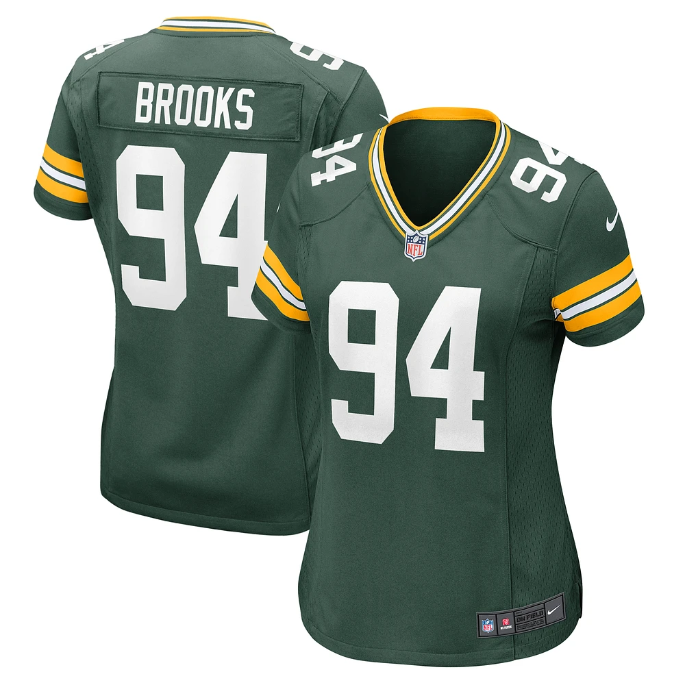 Women's Nike Karl Brooks  Green Bay Packers Game Jersey