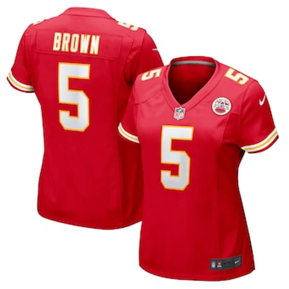 Women's Nike Marquise Brown  Red Kansas City Chiefs Game Jersey