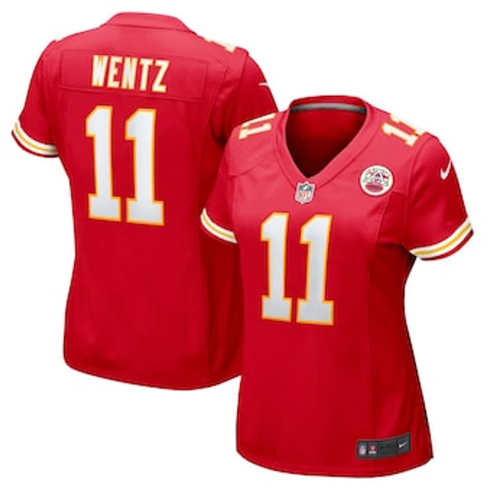 Women's Nike Carson Wentz  Red Kansas City Chiefs Game Jersey