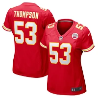 Women's Nike BJ Thompson  Red Kansas City Chiefs Game Jersey