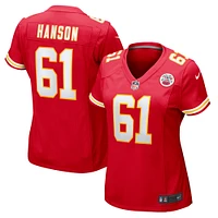 Women's Nike C.J. Hanson  Red Kansas City Chiefs Game Jersey